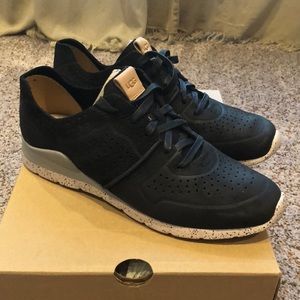 UGG Tye Black Suede Sneakers Women’s 9.5
